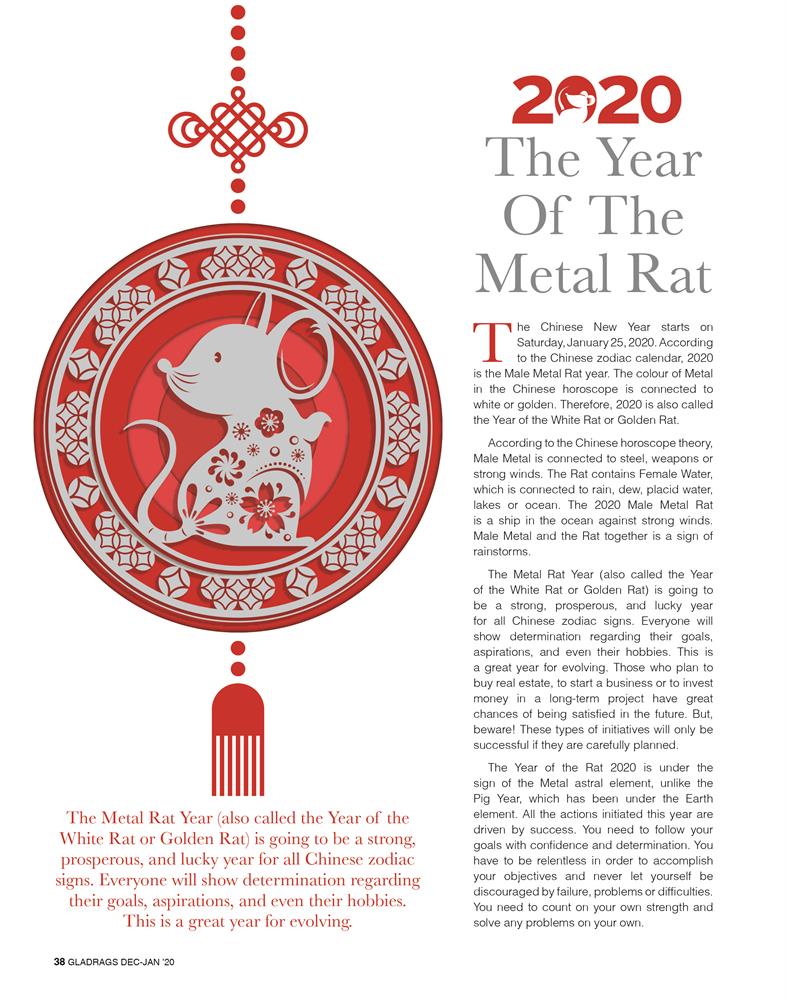 The Year Of The Metal Rat